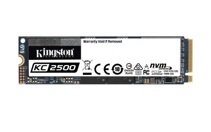 Kingston, KC2500 NVMe PCIe SSD’sini Piyasaya Sürüyor | Digitlife.net